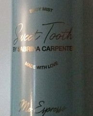 Sabrina Carpenter Sweet Tooth Me Espresso Body Mist 8ox New