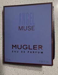 2 X Mugler ANGEL MUSE Eau de Parfum Spray Vial 0.05fl.Oz / 1.5ml New!