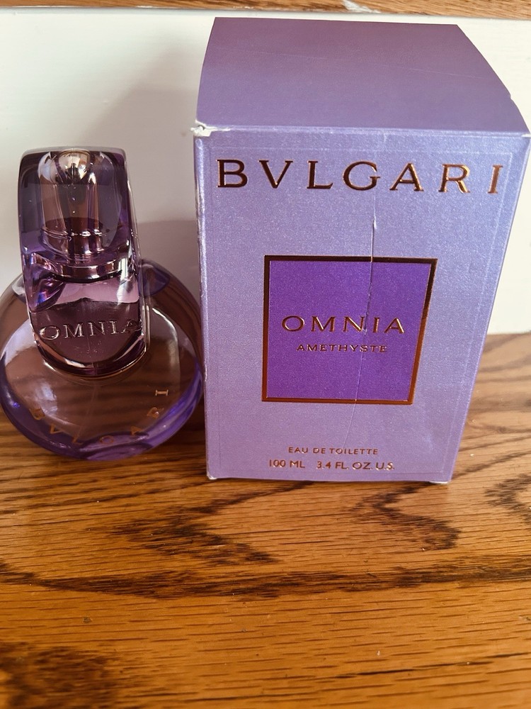 Bvlgari Omnia Amethyste Eau de Toilette Spray, Regular Size 3.4 fl oz