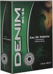 Denim Musk by Denim Fragrances 3.4oz EDT Spray New/Sealed – Made in Italy NEW
