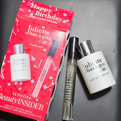 Juliette Has a Gun Not A Perfume Travel Spray 8mL Dabber & 5ml Spray In Set