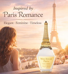 Mon Amour Paris FC 3.4oz EDP Spray for Women New Sealed Box