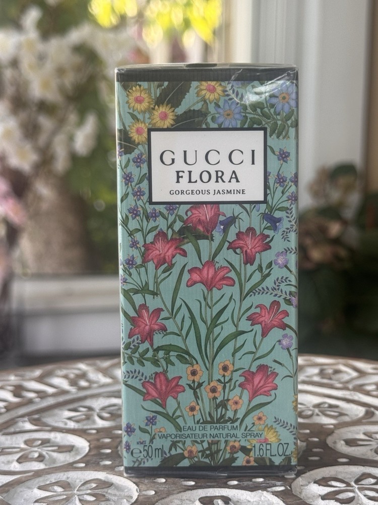 Gucci Flora Gorgeous Jasmine Eau de Parfum 1.6 oz 50ml New Factory Sealed