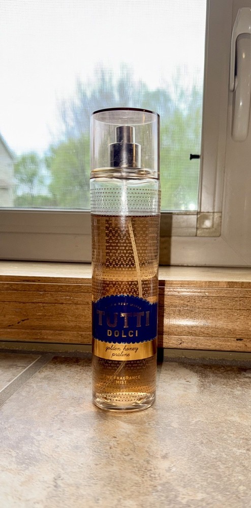 Bath and Body Works Tutti Dolci Golden Honey Praline Mist. 8oz Discontinued/HTF
