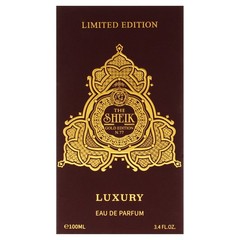 Gold Edition – The Sheik N.77 by Khalis for Men – 3.4 oz EDP Spray