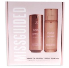 MISSGUIDED Babe Power Gift Set – 2.7 fl oz EDP Perfume + 7.4 Fl oz Body mist~