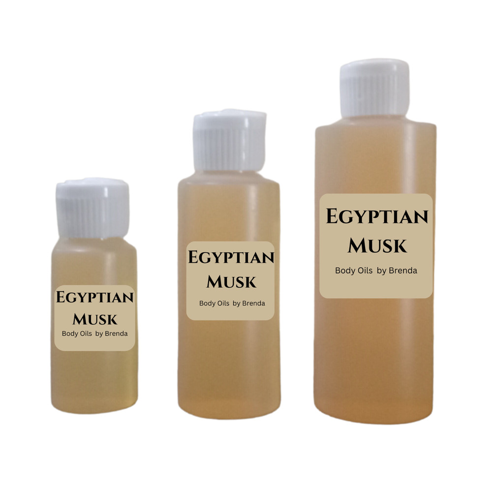 Premium Egyptian Musk Scented Body Oil Fragrance