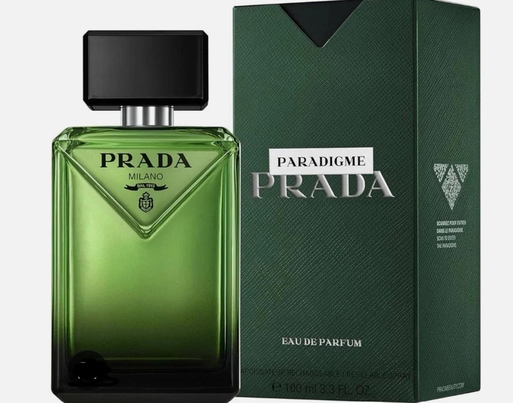 PRADA Paradigme Men Eau de Parfum 100ml / 3.3oz Brand New Sealed