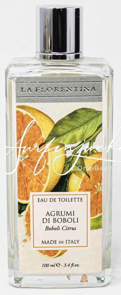 La Florentina Agrumi Di Boboli Citrus Perfume 3.4 oz Fragrance Made In Italy New