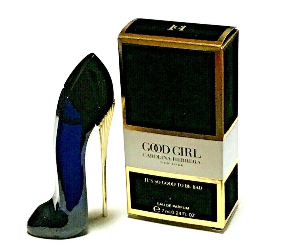 CAROLINA HERRERA GOOD GIRL EAU DE PARFUM MINI SIZE 0.24 FL.OZ. (7 ML) NEW in BOX