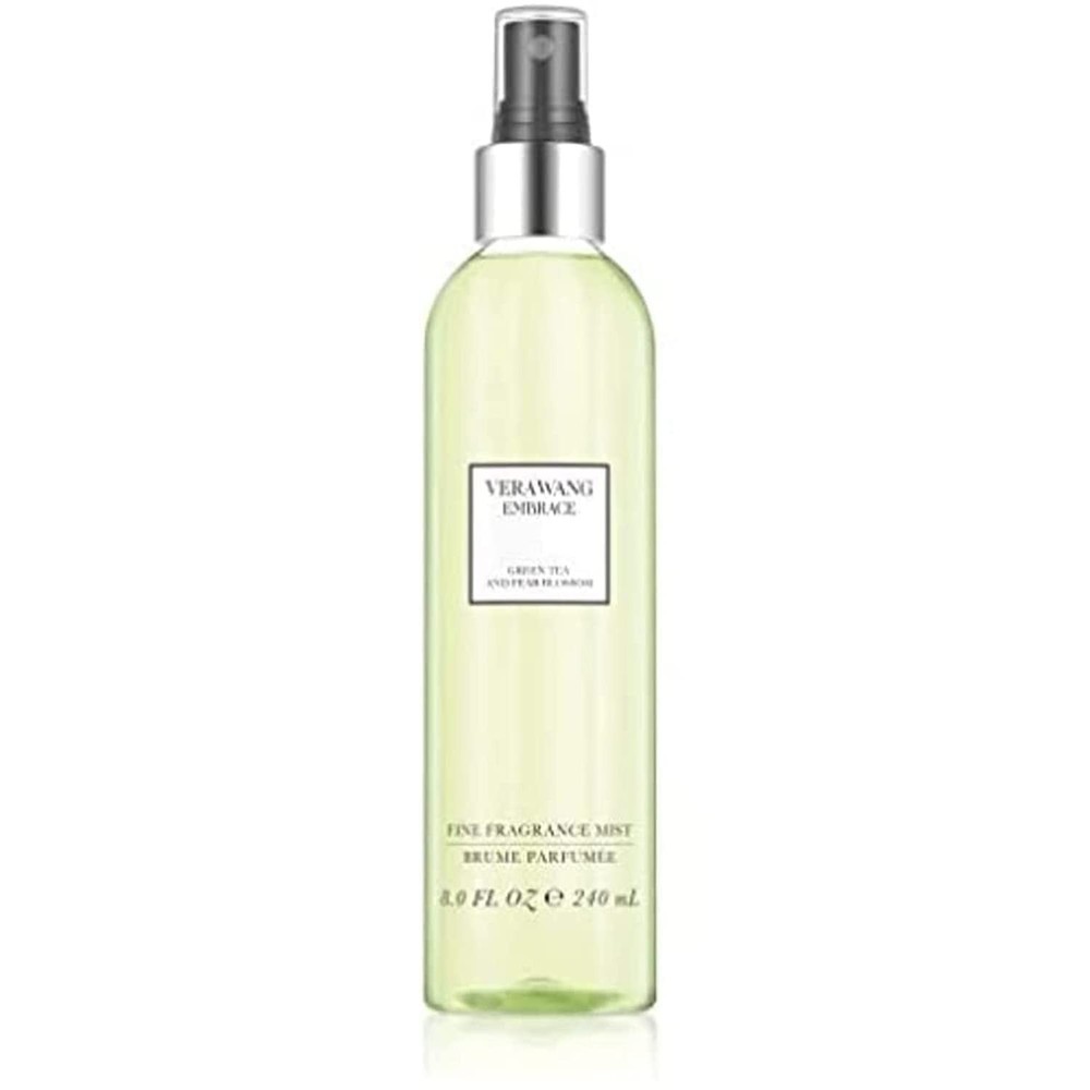 Embrace Green Tea and Pear Blossom Body Mist 8 fl oz (Pack of 1), Notes of Ea…