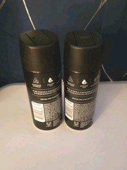 2-Pack Axe for Men Black All Day Fresh Deodorant Body Spray Cans 4oz Each New