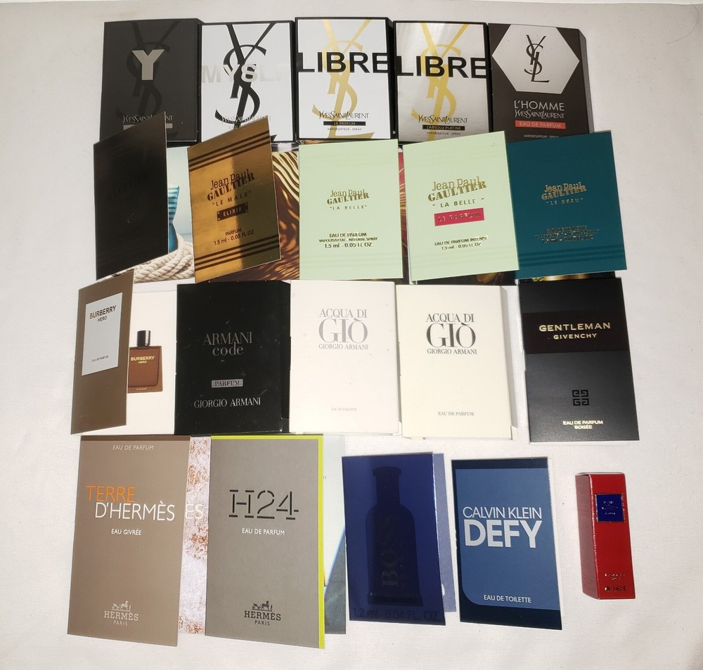Variety of High-End Cologne Samples For Men Eau De Parfum Toilette YOU PICK ONE
