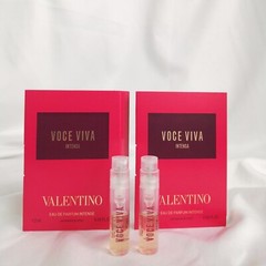 2 New Valentino Voce Viva Intensa eau de parfum 0.04oz each Sample Sz