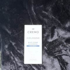 Cremo Blue Cedar & Cypress Eau de Toilette Spray Cologne 3.4 fl oz