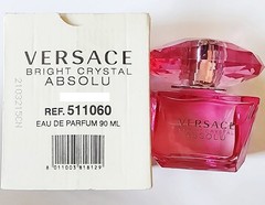 VERSACE BRIGHT CRYSTAL ABSOLU EDP 3.0OZ/90ML FOR WOMEN WITH CAP NEW IN WHITE BOX