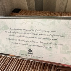 CRABTREE & EVELYN Perfumed Dusting Powder Lily of The Valley 3.4OZ New in Box