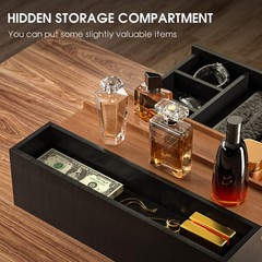 Men’s 3 Tier Cologne Display Organizer with Drawer Storage for Perfume and