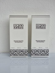 Lot 2 VINTAGE Perfumes Discontinued LUCIANO SOPRANI Beauty WOMEN 80s