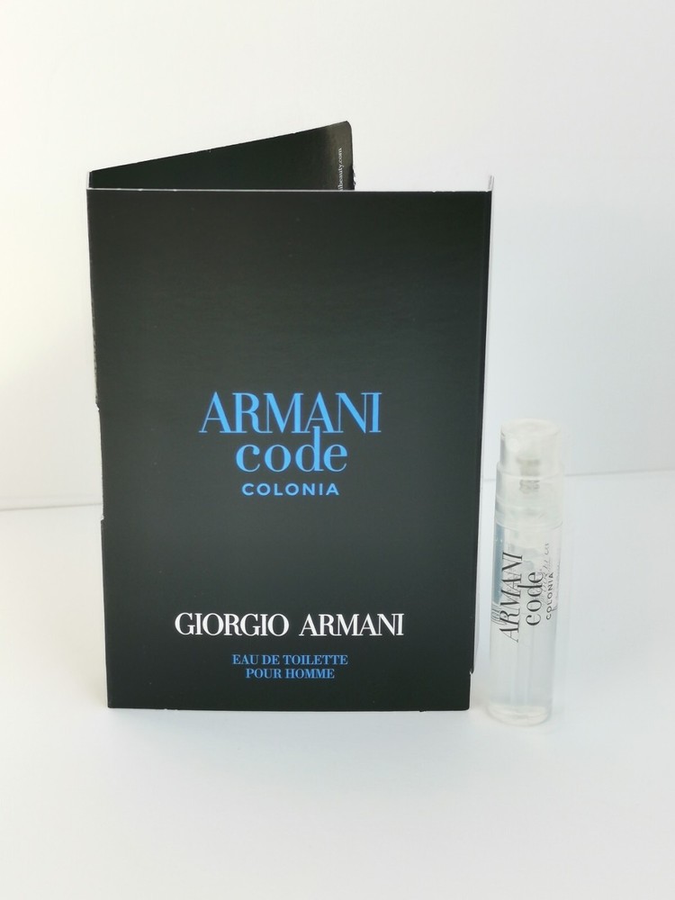 ARMANI CODE COLONIA SIMPLE SIZE VIAL 0.04 FL OZ EDT SPRAY FOR MEN