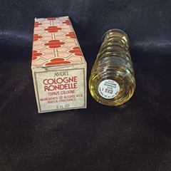 Avon, Cologne Rondelle, Topaze Cologne, 0.5 Fl Oz, NOS Vintage