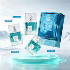 Lattafa Khamrah Waha Fresh Blue Perfume Long Lasting Luxury Present For Him