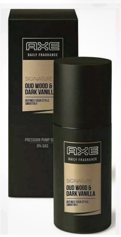 Axe Daily Fragrance Oud Wood & Dark Vanilla – 2 Cans – New in Box