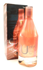 Ck In 2 U HEAT Calvin Klein 3.4 oz EDT Spray Her
