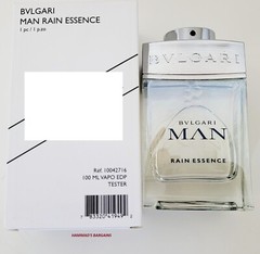 BVLGARI MAN RAIN ESSENCE EDP 3.4 OZ / 100 ML (NEW IN WHITE BOX)