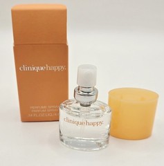 Clinique Happy Perfume Spray .14 fl oz / 4 ml New In Box