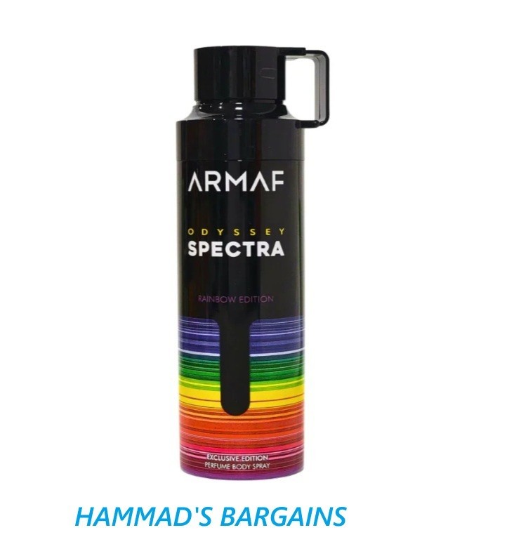 ARMAF ODYSSEY SPECTRA PERFUME BODY SPRAY 6.8 OZ FOR MEN (NEW WITH OUT BOX)
