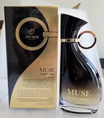 Mirada Muse beauté noire Eau de Parfum Spray, Regular Size 3.4 fl oz