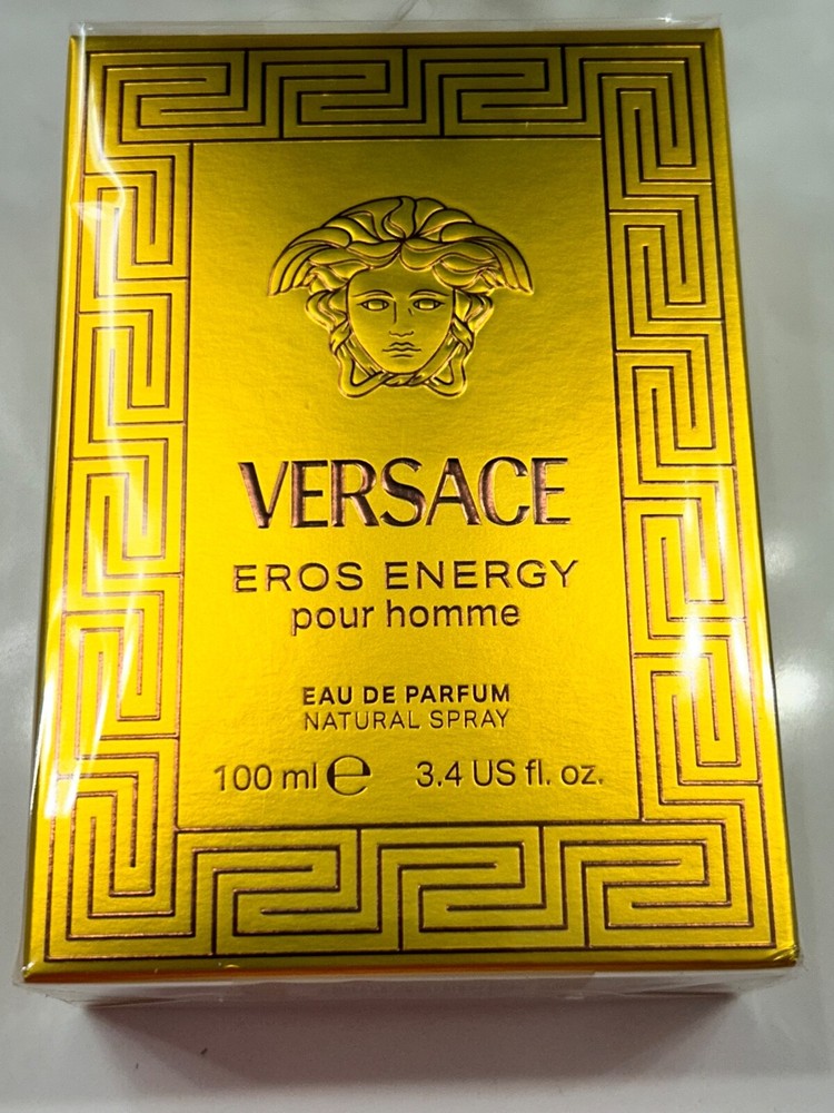 Versace Eros Energy 3.4 oz EDP Cologne for Men New in Box AUTHENTIC