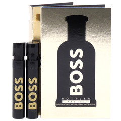 HUGO BOSS BOTTLED ABSOLU FOR MEN 1.2ml .04fl oz x 2 COLOGNE SPRAY SAMPLE VIALS