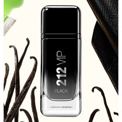 Carolina Herrera 212 VIP Black NYC 3.4 oz / 100 ml Eau De Parfum Spray For Men