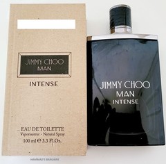 JIMMY CHOO MAN INTENSE EDT 3.3 OZ / 100 ML WITH CAP (NEW IN BROWN BOX)