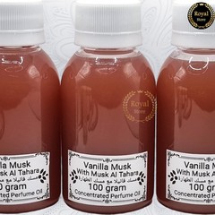 1x Vanilla Musk Al Tahara 100g White Thick Pure Perfume Oil فانيلا مسك طهارة