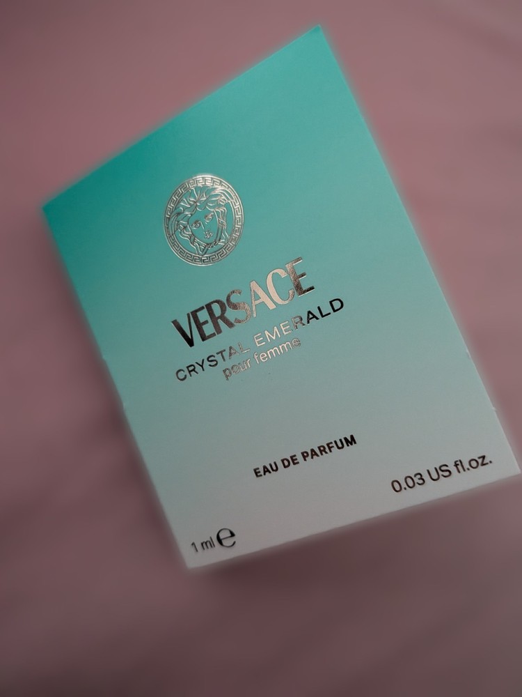 Versace Crystal Emerald Pour Femme EDP Sample Perfume Spray NEW RELEASE FRESH