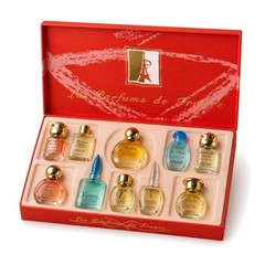 10 Eaux de Parfum Gift Box Set French Perfume Assorted Scents 57.8ml