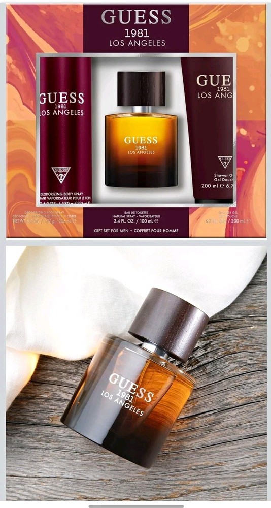 GUESS 1981 Los Angeles Eau de Toilette Spray Gift Set 3.4 fl oz Regular