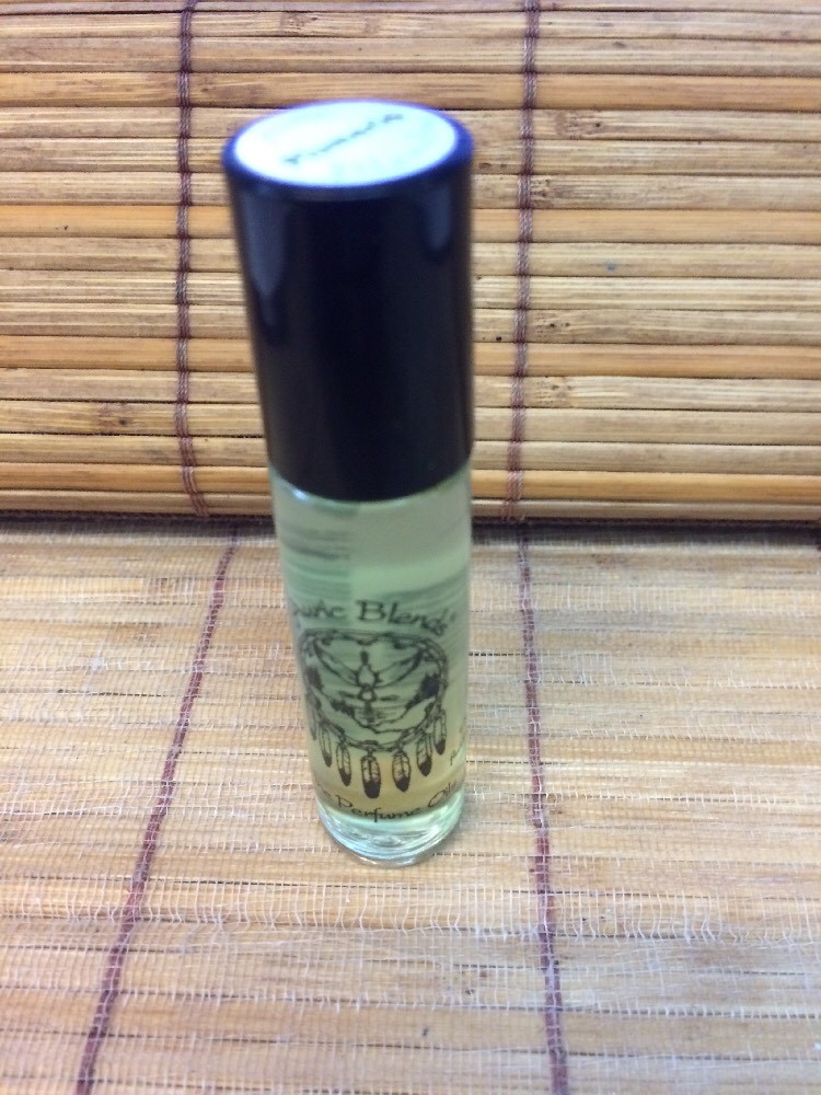 Plumeria Auric Blend Oil Perfume Fragrance Scent Glass Bottle