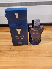 TERRITOIRE “T” METAL By YZY 3.4oz EAU DE PARFUM SPRAY FOR MEN
