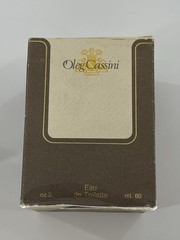 Vintage Oleg Cassini Eau De Toilette 2oz Made In Italy Open Box Unused Perfume