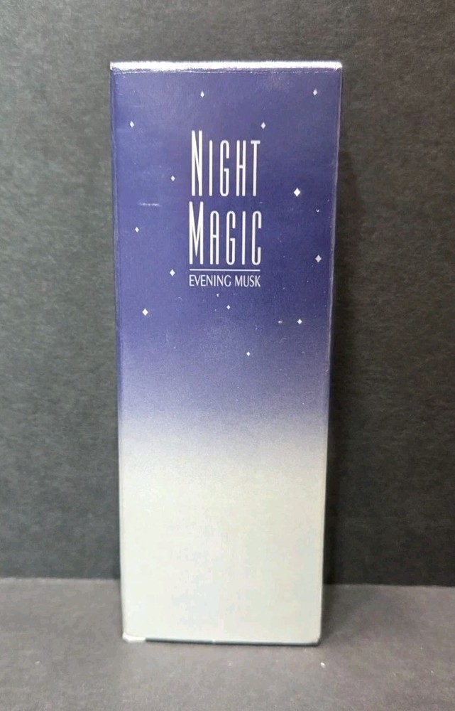 NEW Vintage Avon Night Magic Evening Musk Cologne Spray 1.7 oz 50 ml, 1999
