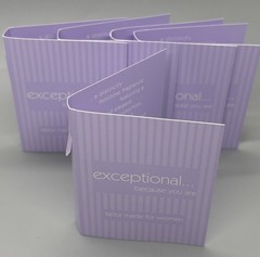 LOT OF 5 – EXCEPTIONAL BECAUSE YOU ARE FOR WOMEN SAMPLES 1 ml / 0.034 oz EDP