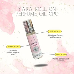 Yara Pink Roll On Perfume 0.34fl oz Travel Size Perfume – CHOOSE PACK