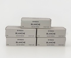 5 Byredo Blanche Eau de Parfum Sample Spray, 2ml, 10ml Total, Travel Size. NIB