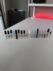 CHANEL Allure Homme Eau de Toilette 1.7 Fl Oz + Lot Of 18 Samples