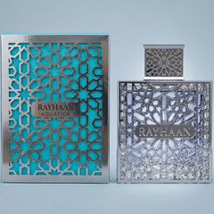 RAYHAAN AQUATICA EAU DE PARFUM SPRAY 100ML 3.4OZ BRAND NEW AUTHENTIC