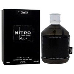 Nitro Black by Dumont for Men – 3.4 oz EDP Spray